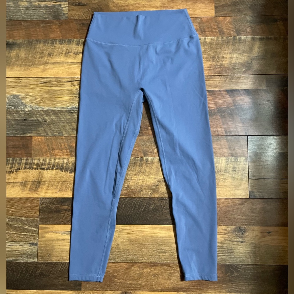 Zyia Blue High-Waisted Leggings